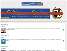 Tablet Screenshot of criticasenserie.com